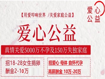 淄川捐卵助孕生子 爱心志愿者招募